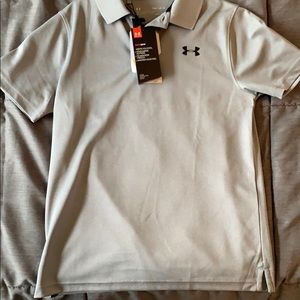 Under Armour gray polo